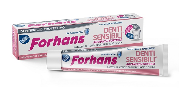 FORHANS SP DENTIFRICIO DENTI SENSIBILI ADVANCED 75 ML - Farmacia Mastrangelo 