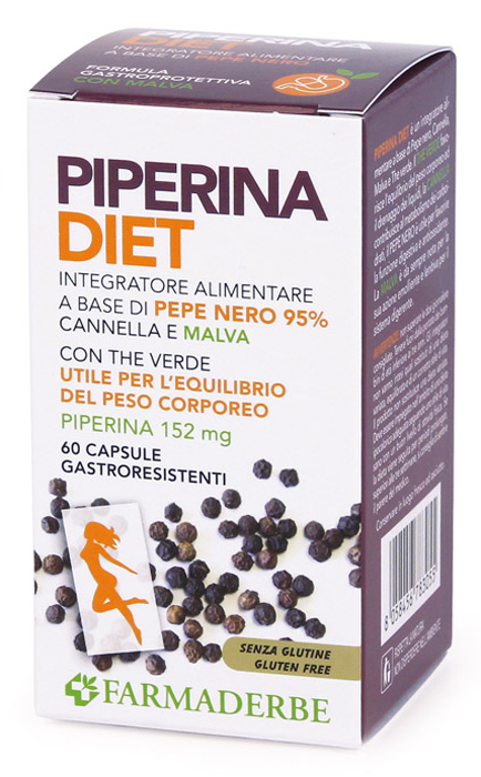 PIPERINA DIET 60 CAPSULE - Farmacia Mastrangelo 