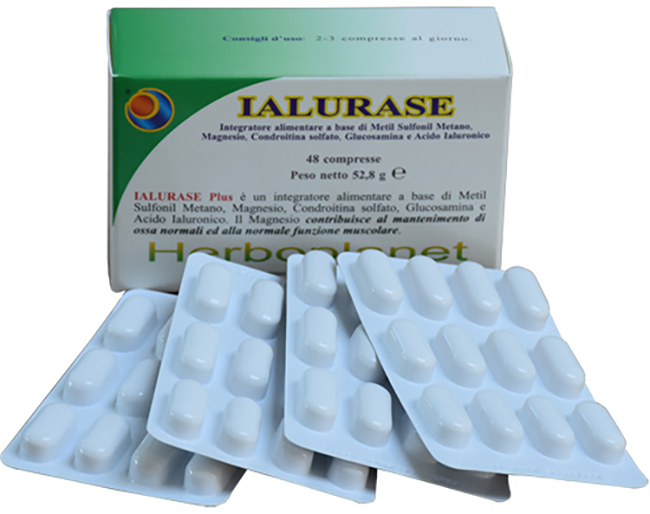 IALURASE PLUS 48 COMPRESSE - Farmacia Mastrangelo 