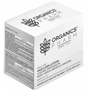 ORGANICS PHARM HAIR LOSS LOTION NEEM OIL-PEPPERMINT-BAICAPIL 12 FIALE DA 6 ML - Farmacia Mastrangelo 