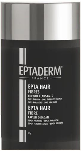 EPTA HAIR FIBRE MEDIUM BROWN - CASTANO CHIARO 25 G - Farmacia Mastrangelo 