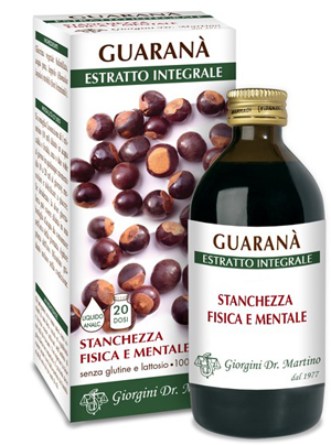 GUARANA' ESTRATTO INTEGRALE 200 ML - Farmacia Mastrangelo 