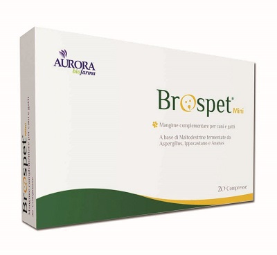 BROSPET MINI 20 COMPRESSE - Farmacia Mastrangelo 