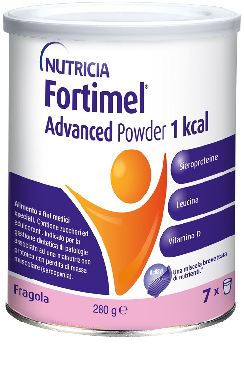 NUTRICIA FORTIMEL ADVANCED POWDER 1 KCAL FRAGOLA 280 G - Farmacia Mastrangelo 