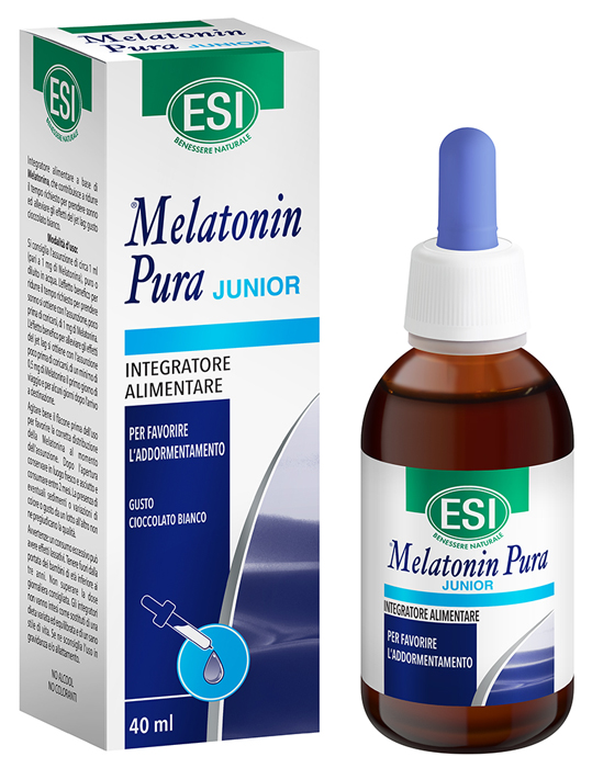 ESI MELATONIN PURA JUNIOR GOCCE 40 ML - Farmacia Mastrangelo 