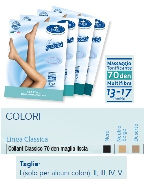 SAUBER COLLANT 70 DENARI MAGLIA LISCIA NERO 1 LINEA CLASSICA - Farmacia Mastrangelo 