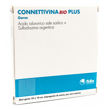 CONNETTIVINABIO PLUS GARZA 10 X 10 CM 10 PEZZI - Farmacia Mastrangelo 