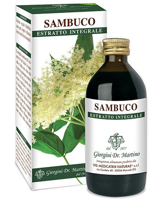 SAMBUCO FIORI ESTRATTO INTEGRALE 200 ML - Farmacia Mastrangelo 
