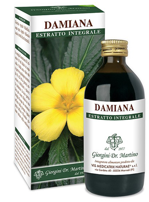 DAMIANA ESTRATTO INTEGRALE 200 ML - Farmacia Mastrangelo 
