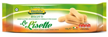 FARABELLA LE LISETTE BISCOTTI SENZA GLUTINE 100 G - Farmacia Mastrangelo 