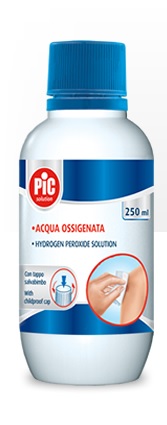PIC SOLUTION ACQUA OSSIGENATA 10 VOLUMI PEROSSIDO DI IDROGENO 3% 250 ML - Farmacia Mastrangelo 