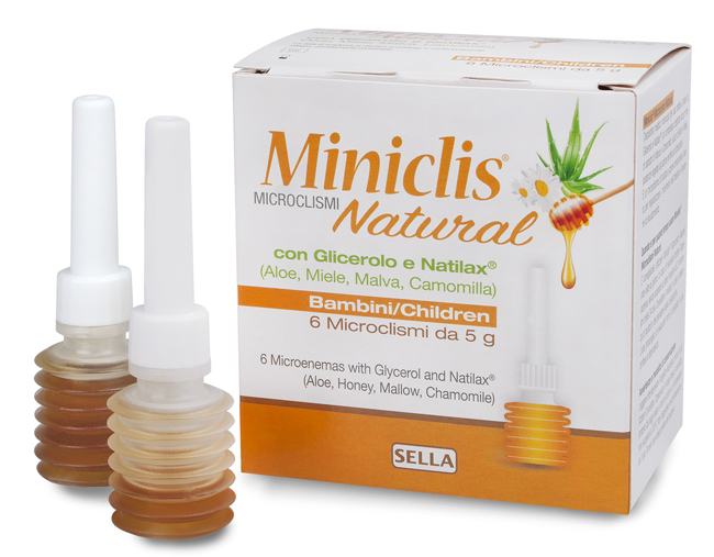 MINICLIS NATURAL MD BAMBINI 6 PEZZI - Farmacia Mastrangelo 