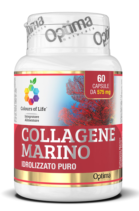 COLOURS OF LIFE COLLAGENE MARINO IDROLIZZATO PURO 60 CAPSULE 575 MG - Farmacia Mastrangelo 