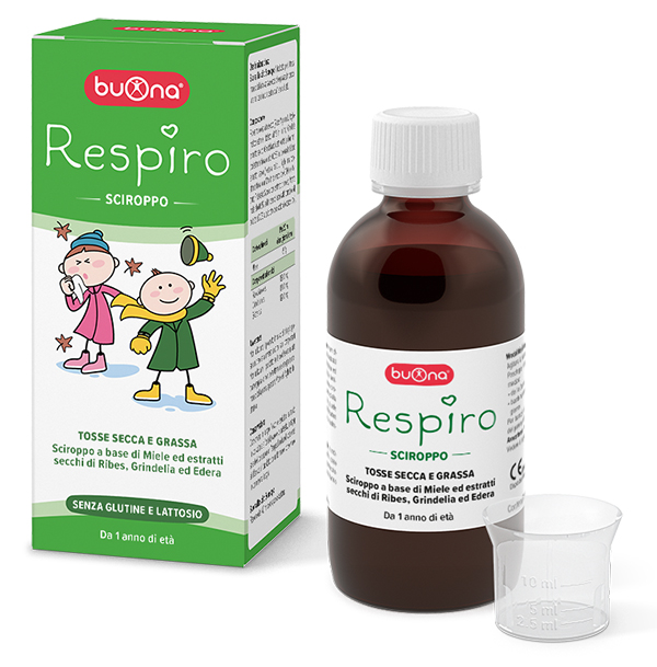 BUONA RESPIRO SCIROPPO 140 ML - Farmacia Mastrangelo 