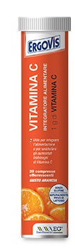 ERGOVIS VIT C 1000MG 20 COMPRESSE EFFERVESCENTI - Farmacia Mastrangelo 