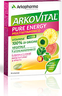ARKOVITAL PURE ENERGY 30 COMPRESSE - Farmacia Mastrangelo 