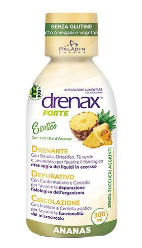 DRENAX FORTE ESOTICO CON ESTRATTO D'ANANAS 300 ML - Farmacia Mastrangelo 