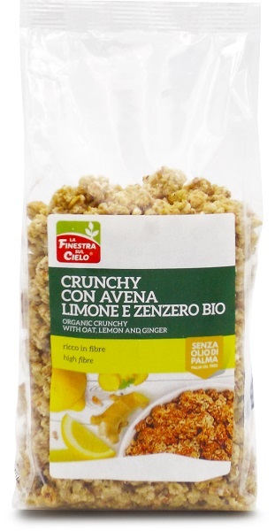 CRUNCHY CON AVENA LIMONE E ZENZERO - Farmacia Mastrangelo 