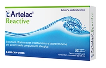 ARTELAC REACTIVE SOLUZIONE OFTALMICA MONODOSE 10 UNITA' DA 0,5 ML - Farmacia Mastrangelo 