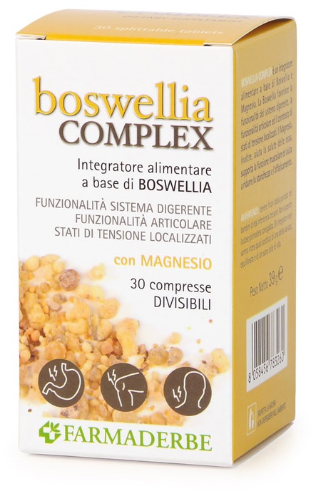 BOSWELLIA COMPLEX 30 COMPRESSE - Farmacia Mastrangelo 