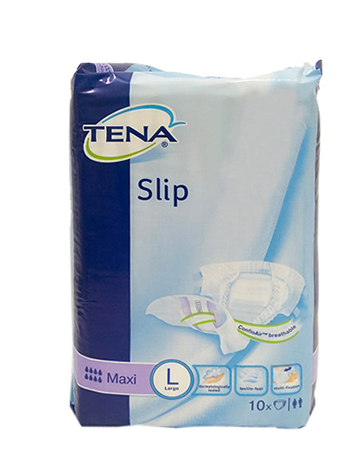 PANNOLONE PER INCONTINENZA A MUTANDINA TENA SLIP MAXI L 10 PEZZI - Farmacia Mastrangelo 