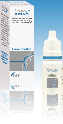 ICROSS GEL GOCCE OCULARI ACIDO IALURONICO CROSS-LINKATO 0,4% 8 ML - Farmacia Mastrangelo 