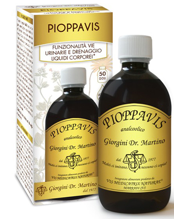 PIOPPAVIS LIQUIDO ANALCOLICO 500 ML - Farmacia Mastrangelo 