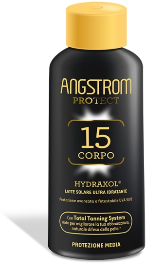 ANGSTROM PROTECT HYDRAXOL LATTE SOLARE PROTEZIONE 15 200 ML - Farmacia Mastrangelo 