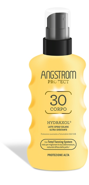 ANGSTROM PROTECT HYDRAXOL LATTE SPRAY SOLARE PROTEZIONE 30 175 ML - Farmacia Mastrangelo 