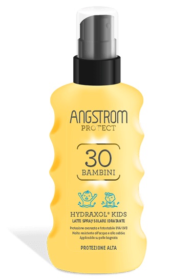 ANGSTROM PROTECT HYDRAXOL KIDS LATTE SPRAY SOLARE PROTEZIONE 30 175 ML - Farmacia Mastrangelo 