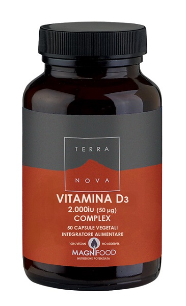TERRANOVA COMPLESSO DI VITAMINA D3 2000 IU (50UG) 50 CAPSULE - Farmacia Mastrangelo 