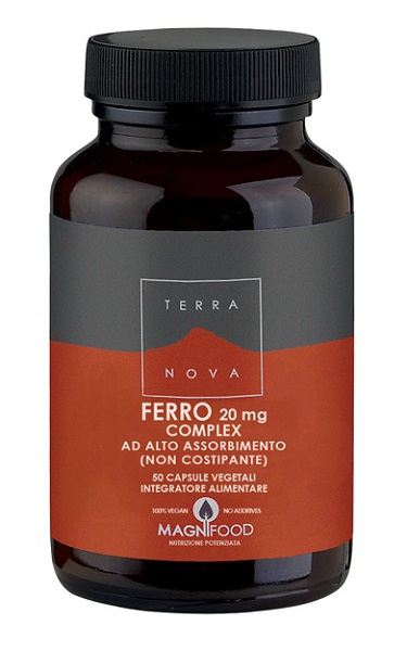 COMPLESSO DI FERRO AD ALTO ASSORBIMENTO 20 MG 50 CAPSULE - Farmacia Mastrangelo 