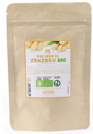 ZENZERO POLVERE BIO 100 G - Farmacia Mastrangelo 