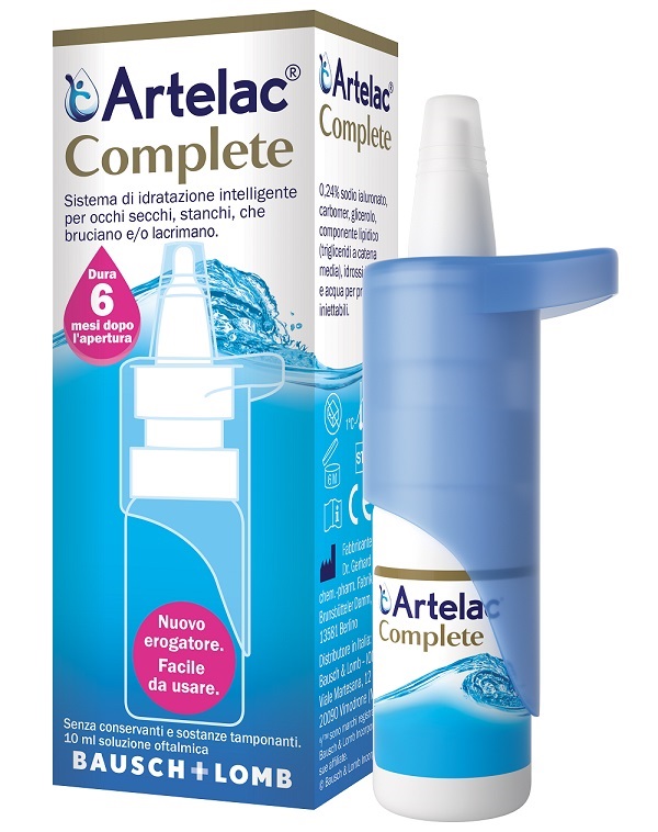 ARTELAC COMPLETE MULTIDOSE 10 ML - Farmacia Mastrangelo 