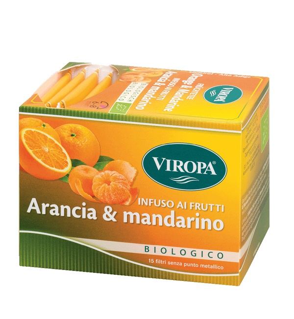 VIROPA ARANCIA & MANDARINO BIO INFUSO 15 FILTRI - Farmacia Mastrangelo 