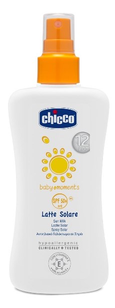 CHICCO LATTE SOLARE SPRAY SPF50 - Farmacia Mastrangelo 