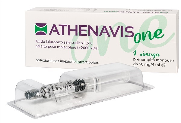 SIRINGA INTRA-ARTICOLARE ATHENAVIS ONE ACIDO IALURONICO 1,5% 4 ML - Farmacia Mastrangelo 