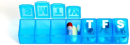 PORTAPILLORE SET MEDSTIMANALE MEDS - Farmacia Mastrangelo 