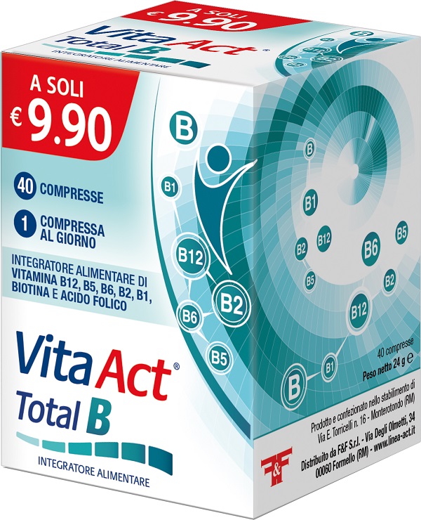 VITA ACT TOTAL B 40 COMPRESSE - Farmacia Mastrangelo 
