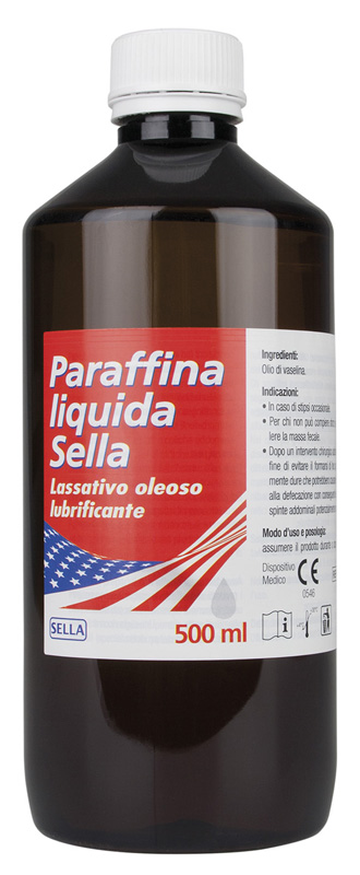 PARAFFINA LIQUIDA MD LASSATIVO 500 ML SELLA - Farmacia Mastrangelo 