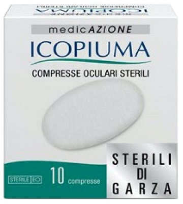 COMPRESSE OCULARI ADESIVE STERILI 10 PEZZI - Farmacia Mastrangelo 