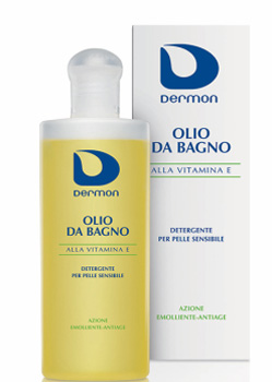 DERMON OLIO DOCCIA VITAMINA E 200 ML - Farmacia Mastrangelo 