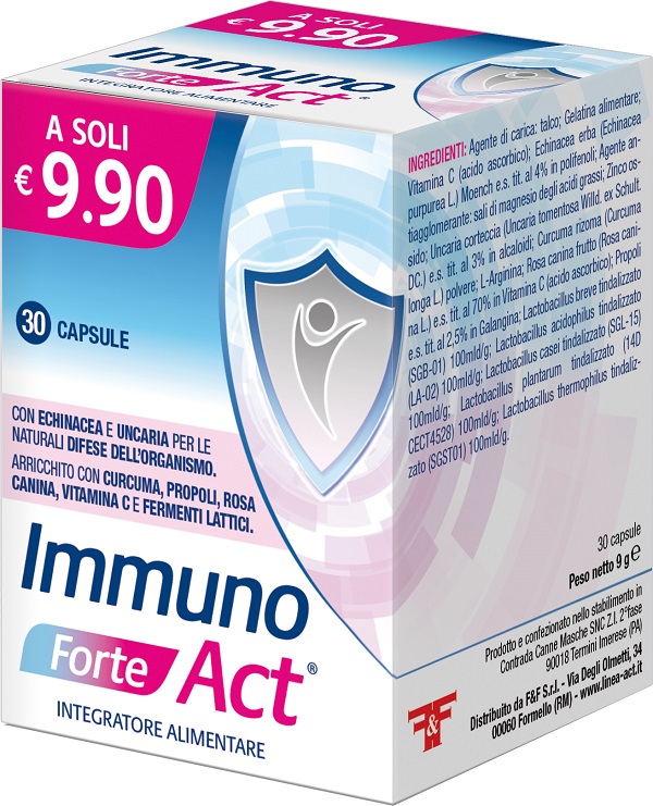 IMMUNO FORTE ACT 30 CAPSULE - Farmacia Mastrangelo 