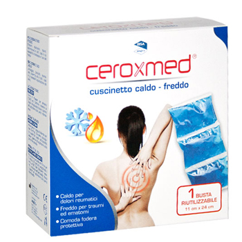 CUSCINETTO CALDO/FREDDO CEROXMED 11 X 24 CM 1 BUSTA - Farmacia Mastrangelo 