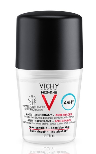 VICHY HOMME DEO ANTI-MACCHIE 50 ML - Farmacia Mastrangelo 