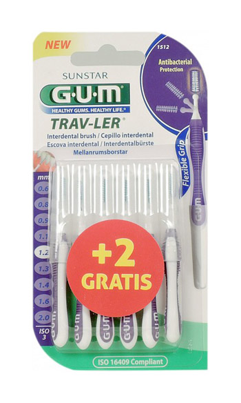 GUM TRAVLER 1512 SCOVO 1,2 6 PEZZI - Farmacia Mastrangelo 