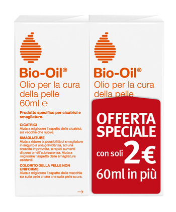 BIO-OIL OLIO PER LA CURA DELLA PELLE 2 X 60 ML - Farmacia Mastrangelo 