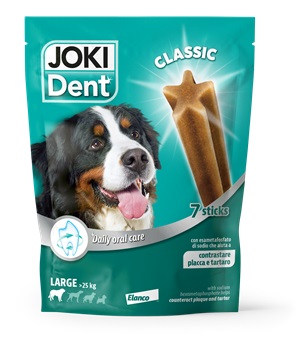 JOKI DENT CLASSIC SACCHETTO 270 G PER CANI DI TAGLIA EXTRALARGE OLTRE 25 KG - Farmacia Mastrangelo 