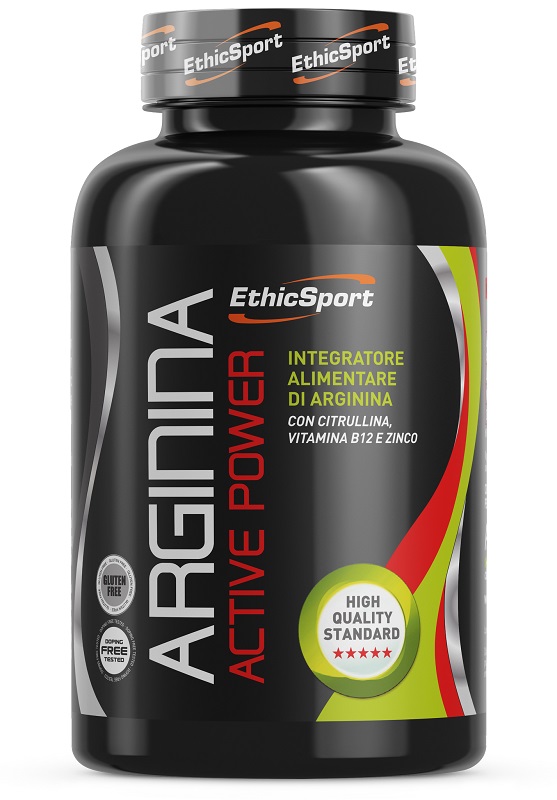 ETHICSPORT ARGININA ACTIVE POWER 90 COMPRESSE DA 1500 MG - Farmacia Mastrangelo 