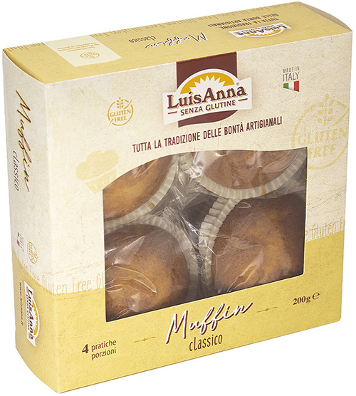 MUFFIN SEMPLICE 4 X 50 G - Farmacia Mastrangelo 